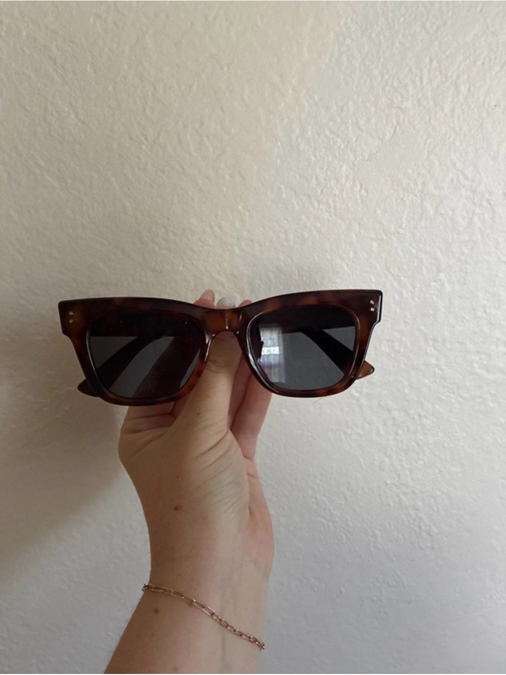 Target Tortoiseshell Square Sunglasses with Dark Lenses